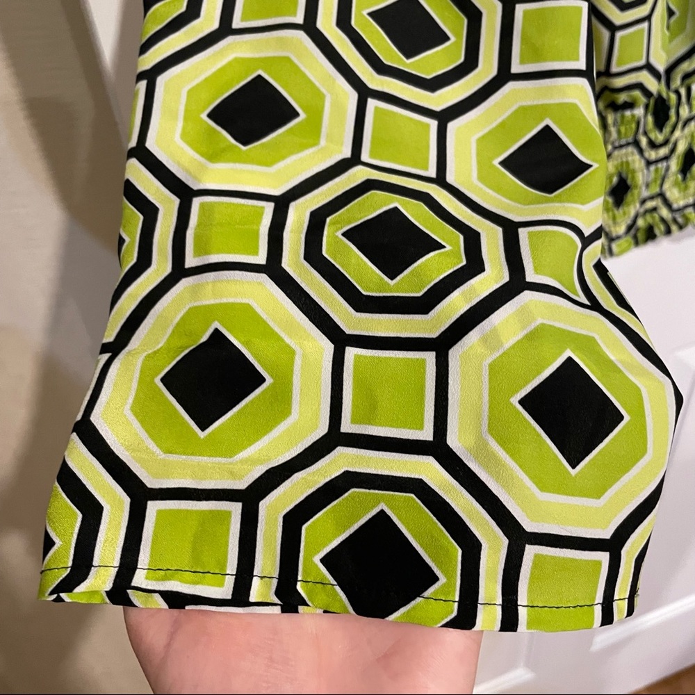 Michael Kors Geometric Pattern Blouse - image 7